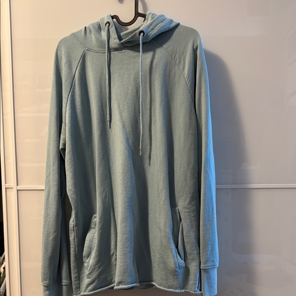 BULK BUY- 4 Men’s Oversized Long Hoodies in Neutral Tones- Teenage Riot - Picture 5 of 8